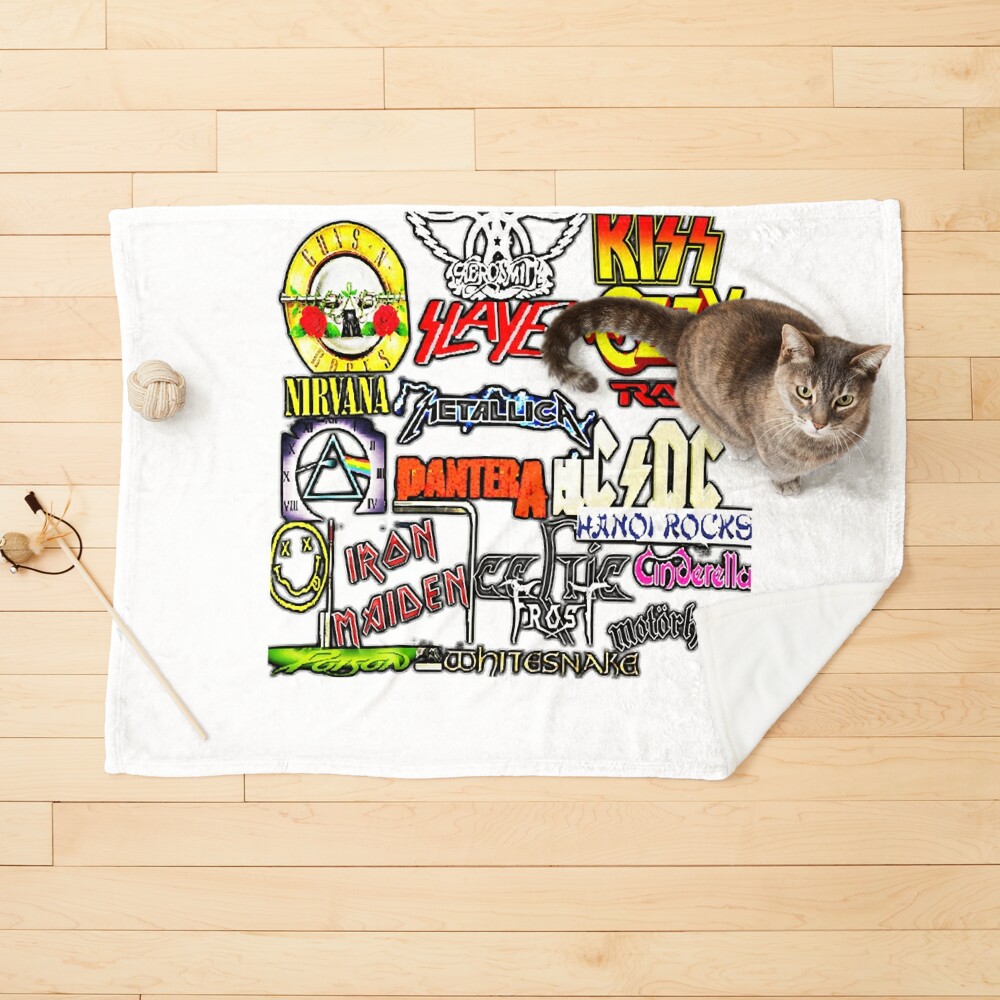 80s Rock Bands Collage Amazing Rock Band Essential T-Shirt | Redbubble