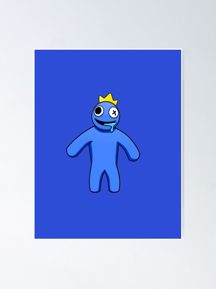 Blue Rainbow Friend | Poster