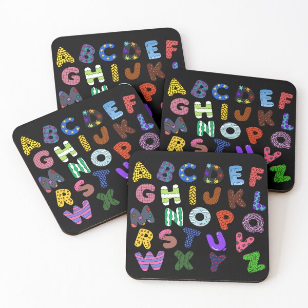 Item preview, Multicolored Alphabet designed and sold by pincelycolores.