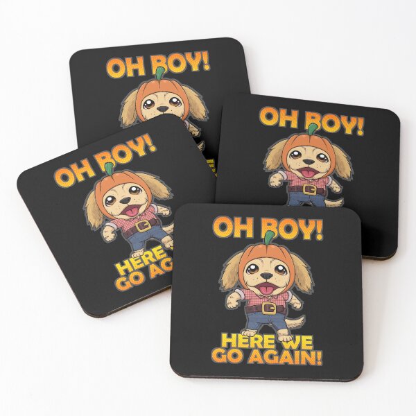Item preview, Pumpkin Golden Retriever | Halloween Puppy | Light Gold designed and sold by Jovak.