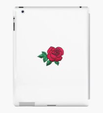 Embroidered Rose iPad Case/Skin