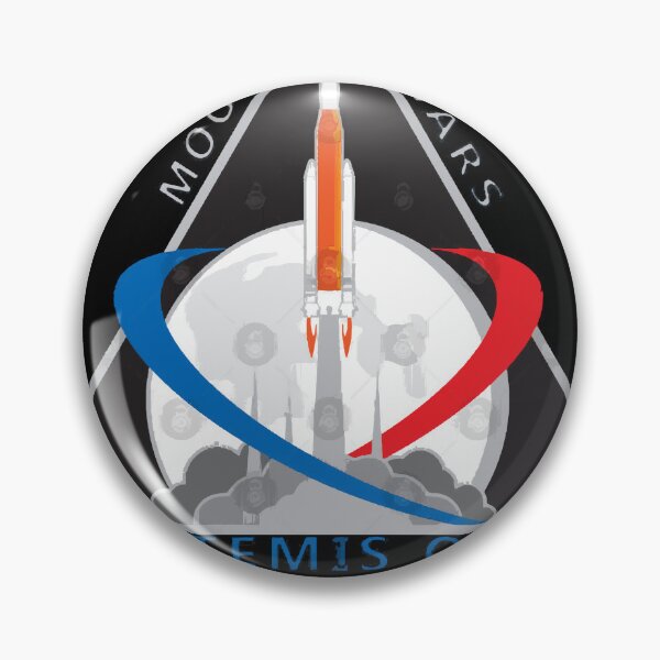 Item preview, Artemis Mission One Patch designed and sold by PATRICIADA.