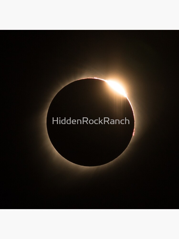 2017 Solar Eclipse - Diamond Ring by HiddenRockRanch