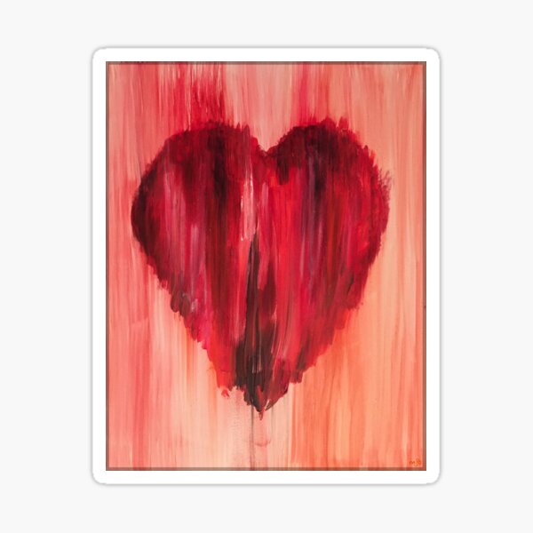 Heart Messages Sticker