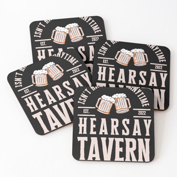 Item preview, Hearsay Brewing Company - Home of the Megapint - Isn&39;t Happy Hour Anytime - - Funny Classic  designed and sold by Danaangst.