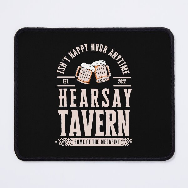 Item preview, Hearsay Brewing Company - Home of the Megapint - Isn&39;t Happy Hour Anytime - - Funny Classic designed and sold by Danaangst.
