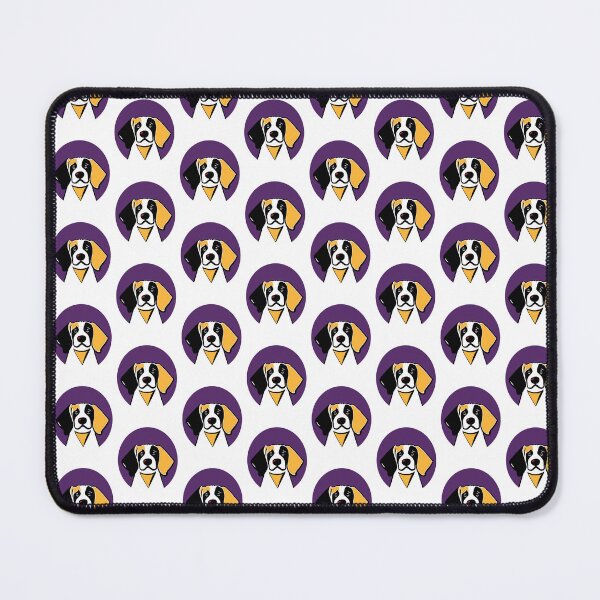 Item preview, Dog Portrait in Purple Background. designed and sold by Belartee.