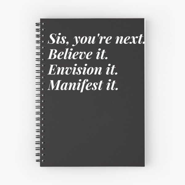Item preview, Sis, Believe It Envision It Manifest It designed and sold by jourtiss.