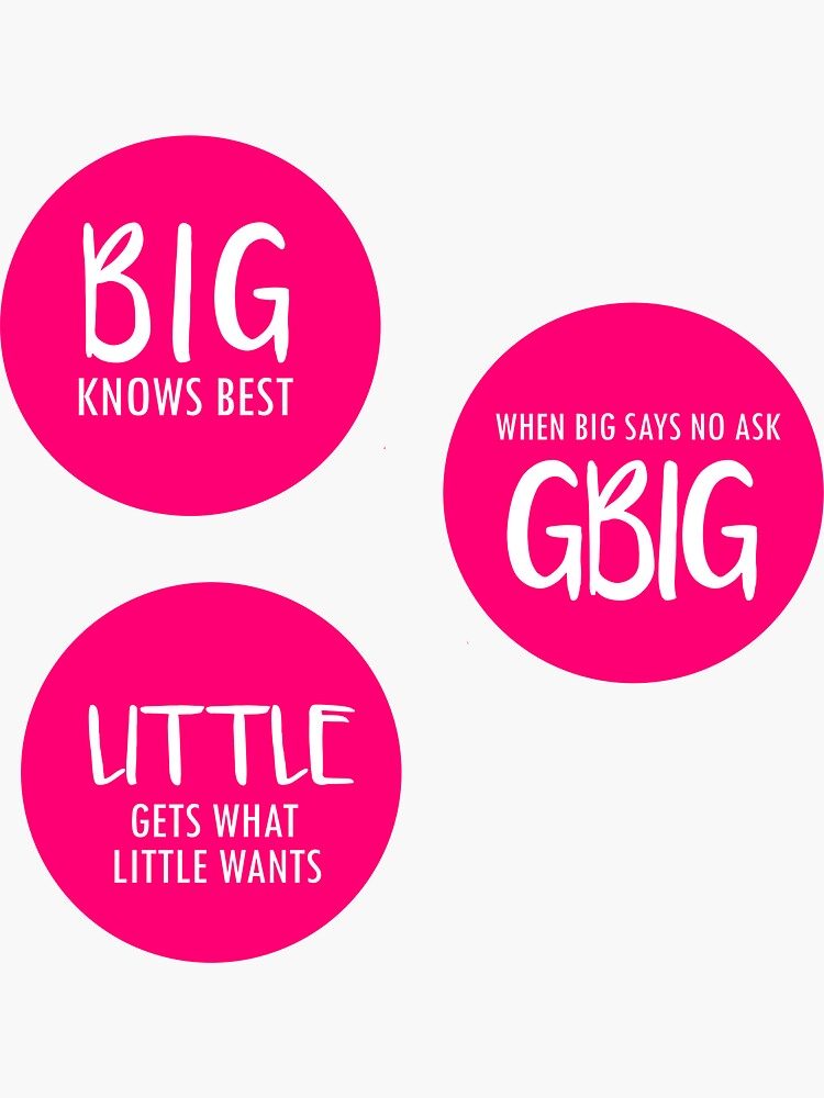"Sorority Family Sayings" Sticker by llecus | Redbubble