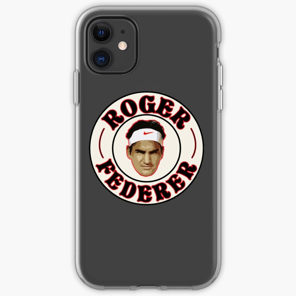 "Roger Federer Badge" iPhone Case & Cover by davisluna15 ...