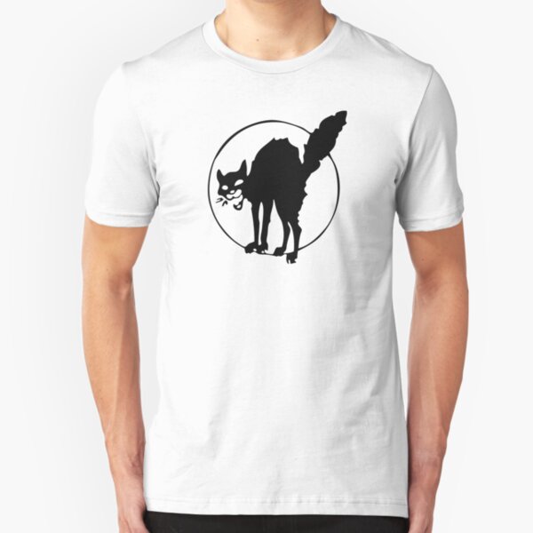 Anarchist Black Cat Slim Fit T-Shirt