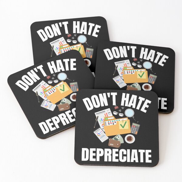 Item preview, Don't hate depriciate designed and sold by TomorrowQuotes.