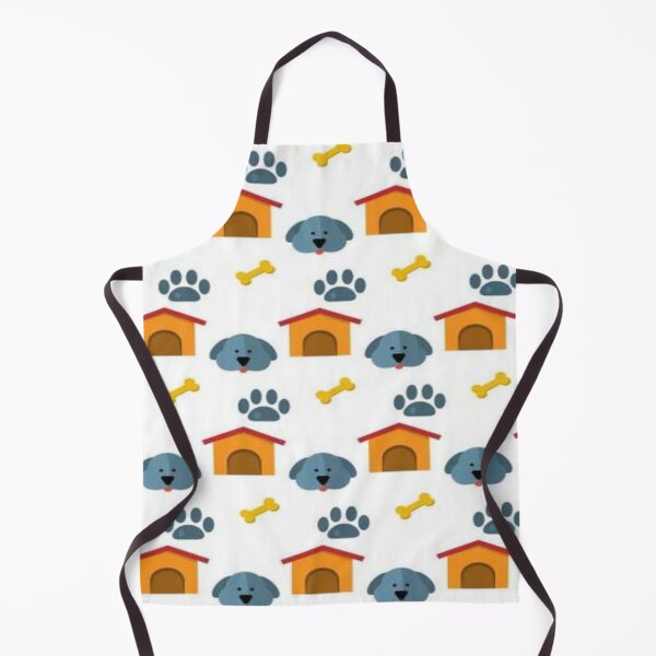Item preview, MULTI PATTERN - DOG HOUSE-BONES-PAW PRINTS  designed and sold by CheeryDK.