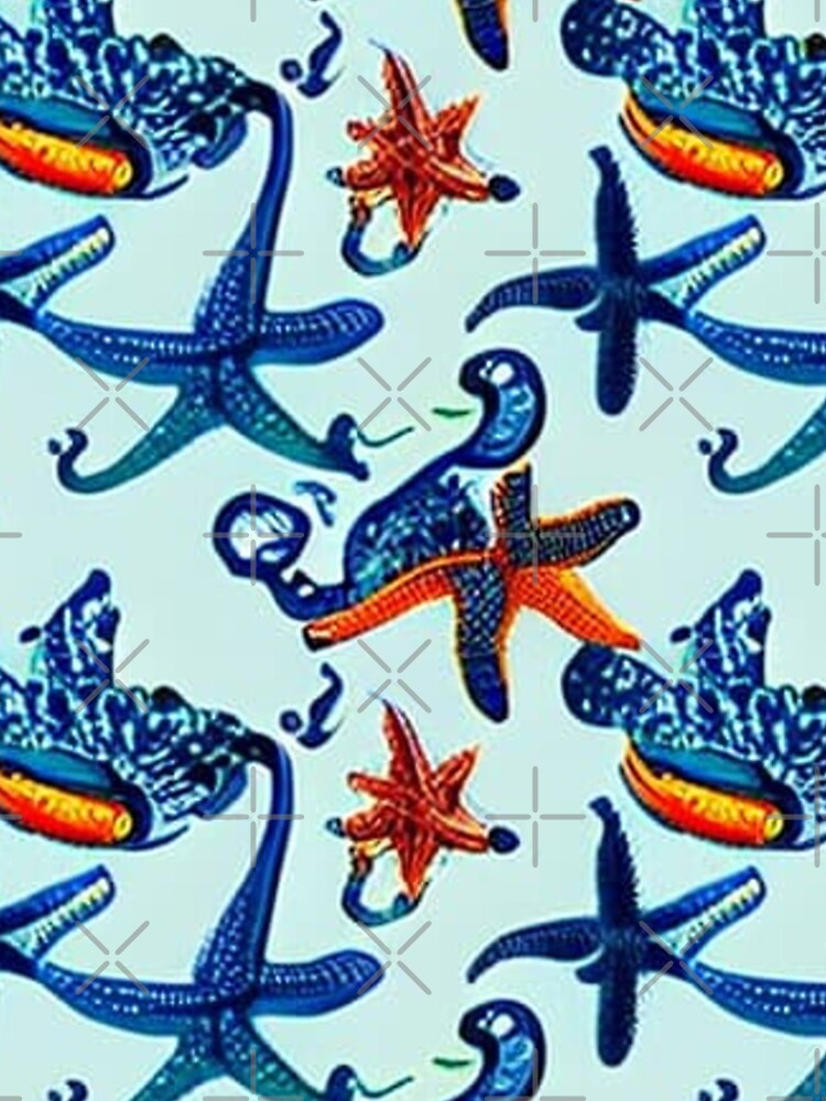 Thumbnail 4 of 4, iPhone Case, Starfish Abstract Pattern designed and sold by TrapperWeasel.