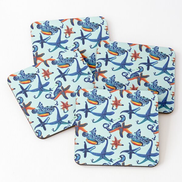 Item preview, Starfish Abstract Pattern designed and sold by Ashley Gagnon.