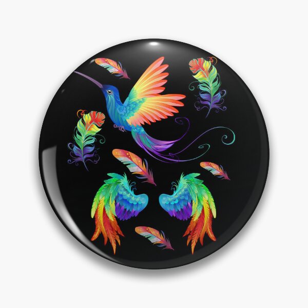 Item preview, Colorful wings designed and sold by The Love Quill.