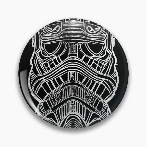 Item preview, Abstracted Storm Trooper Original Print designed and sold by AxGator.