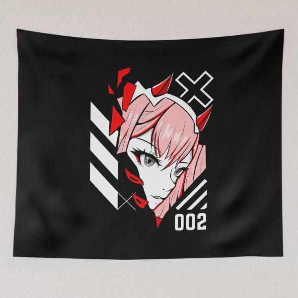 Item preview, 002 | Zero Two Black designed and sold by Panda-ii.