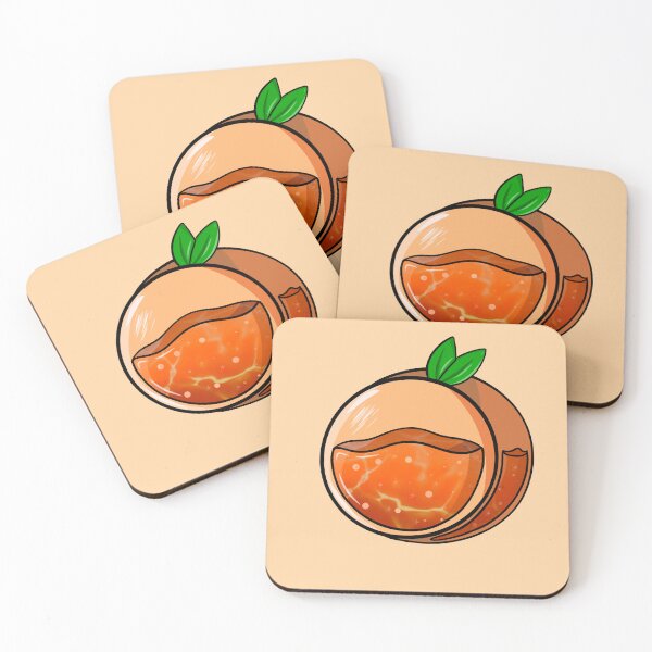 Item preview, Cute kawaii Orange drink art designed and sold by GraphicsByGabby.