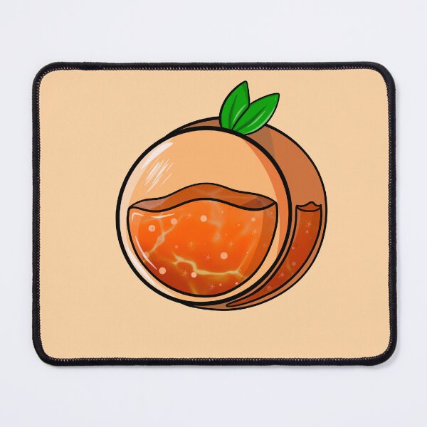 Item preview, Cute kawaii Orange drink art designed and sold by GraphicsByGabby.