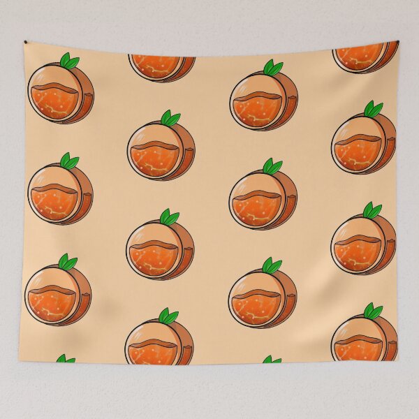 Item preview, Cute kawaii Orange drink art designed and sold by GraphicsByGabby.