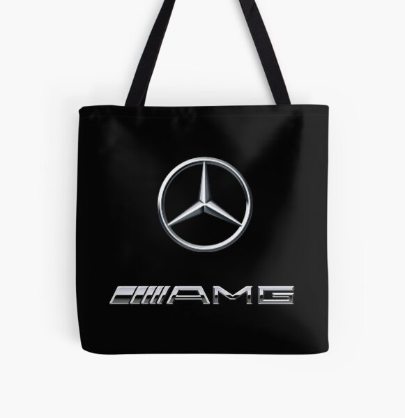 Mercedes-Benz AMG Novelty Tote Bag /Pouch Inside Black Men / Shopping Goods