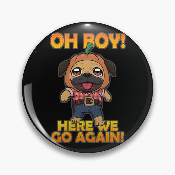 Item preview, Pumpkin Pug Puppy | Halloween Puppy | Apricot designed and sold by Jovak.