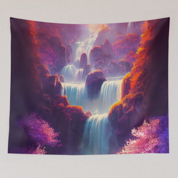 Item preview, Sunset Waterfall designed and sold by Cameron Gray.