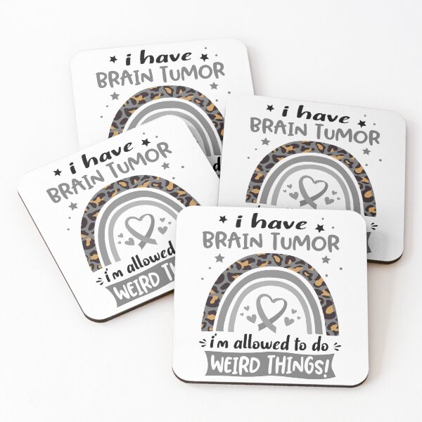 Artikelvorschau, Brain Tumor Awareness - Ich habe einen Hirntumor, ich darf seltsame Dinge tun! entworfen und verkauft von KirstybShop.