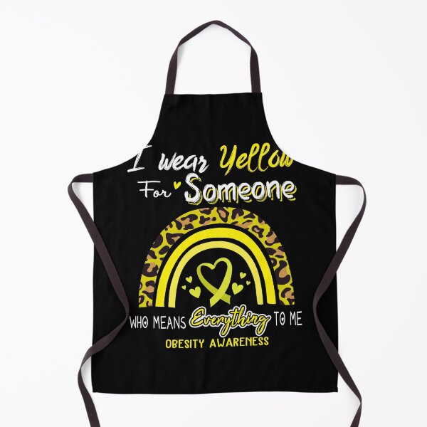 Item preview, Obesity Awareness I Wear Yellow for Someone Who Means Everything To Me designed and sold by GennieShop.