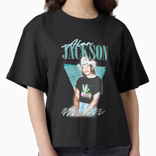 Item preview, Alan Jackson Vintage Faded-Style Fan Design designed and sold by SERENAHANEK.