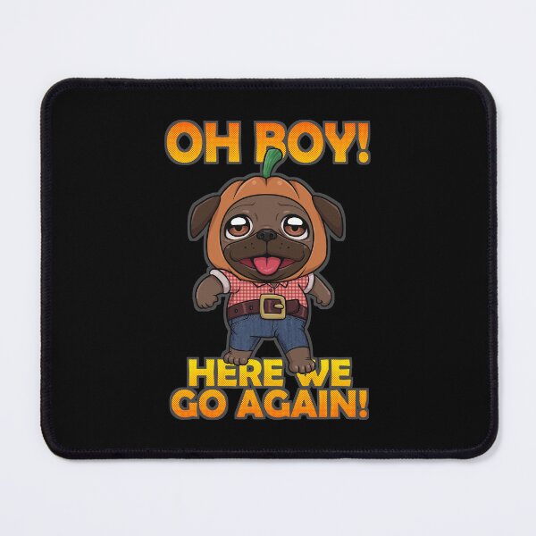Item preview, Pumpkin Pug Puppy | Halloween Puppy | Brown designed and sold by Jovak.