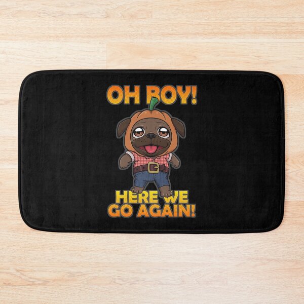 Item preview, Pumpkin Pug Puppy | Halloween Puppy | Brown designed and sold by Jovak.