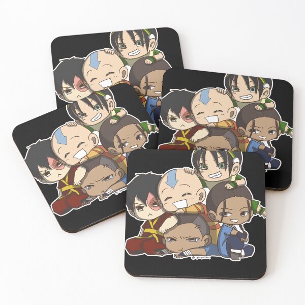 Item preview, Avatar the Last Airbender Chibi Gaang  designed and sold by SERENAHANEK.