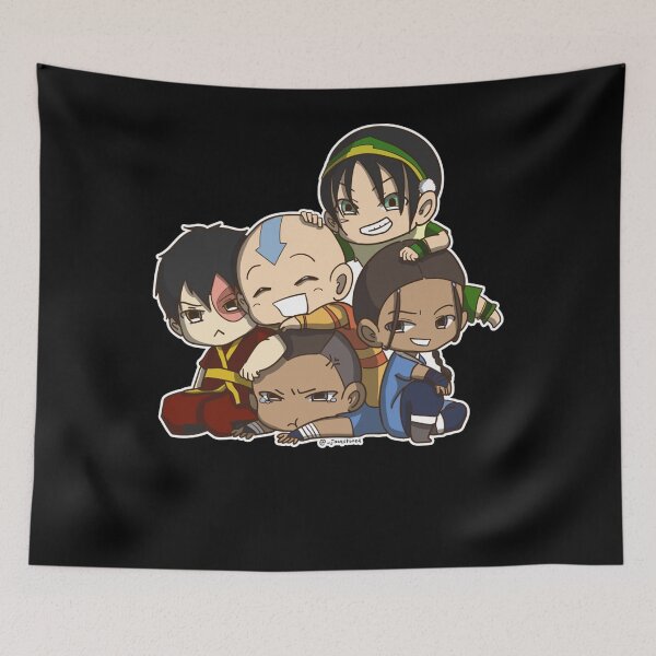 Item preview, Avatar the Last Airbender Chibi Gaang  designed and sold by SERENAHANEK.