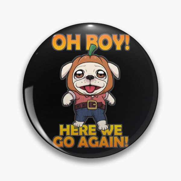 Item preview, Pumpkin Pug Puppy | Halloween Puppy | White designed and sold by Jovak.