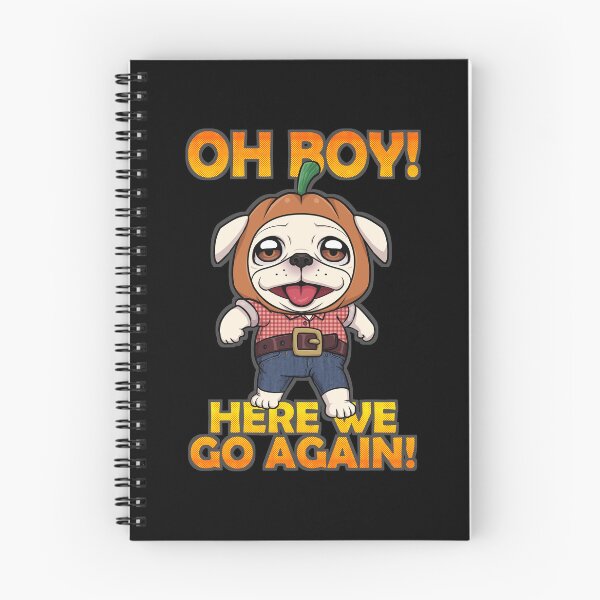 Item preview, Pumpkin Pug Puppy | Halloween Puppy | White designed and sold by Jovak.