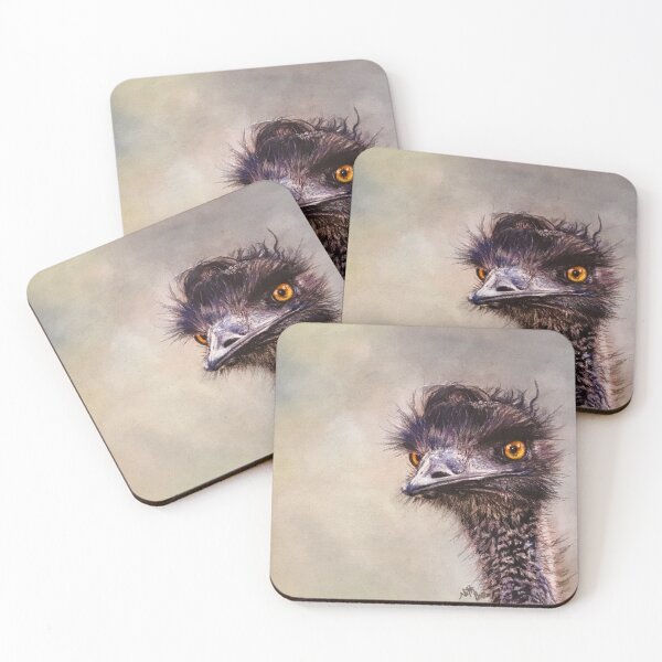 Item preview, Funny Curious Ostrich| animal decor designed and sold by NathBros.