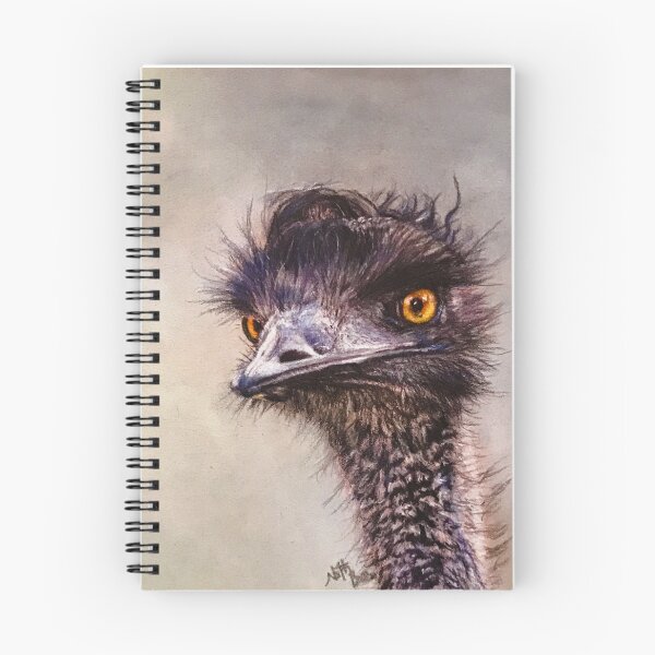 Item preview, Funny Curious Ostrich| animal decor designed and sold by NathBros.