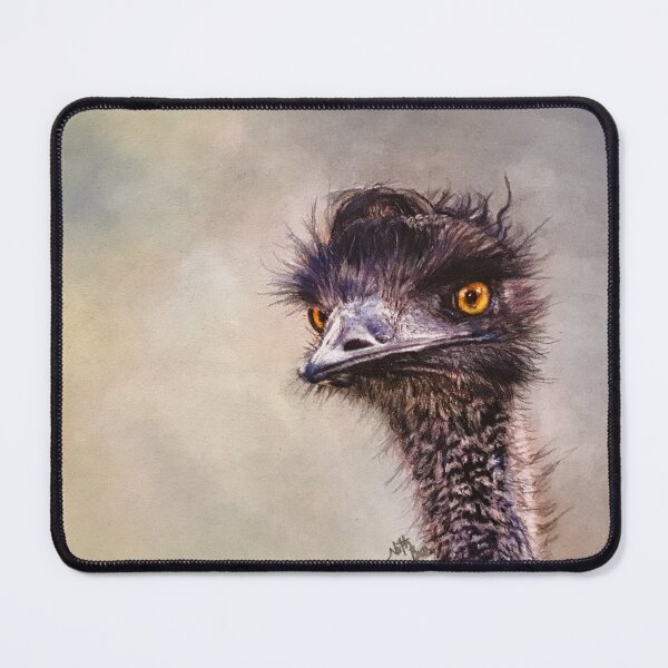 Item preview, Funny Curious Ostrich| animal decor designed and sold by NathBros.