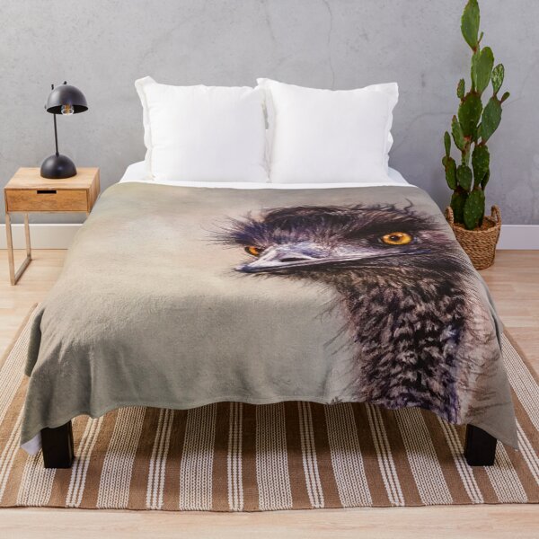 Item preview, Funny Curious Ostrich| animal decor designed and sold by NathBros.