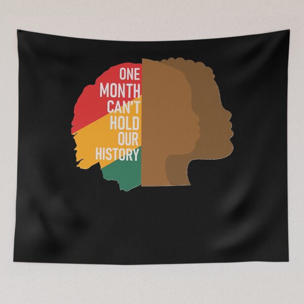 Item preview, ONE MONTH CANT HOLD OUR HISTORY nba  designed and sold by jourtiss.