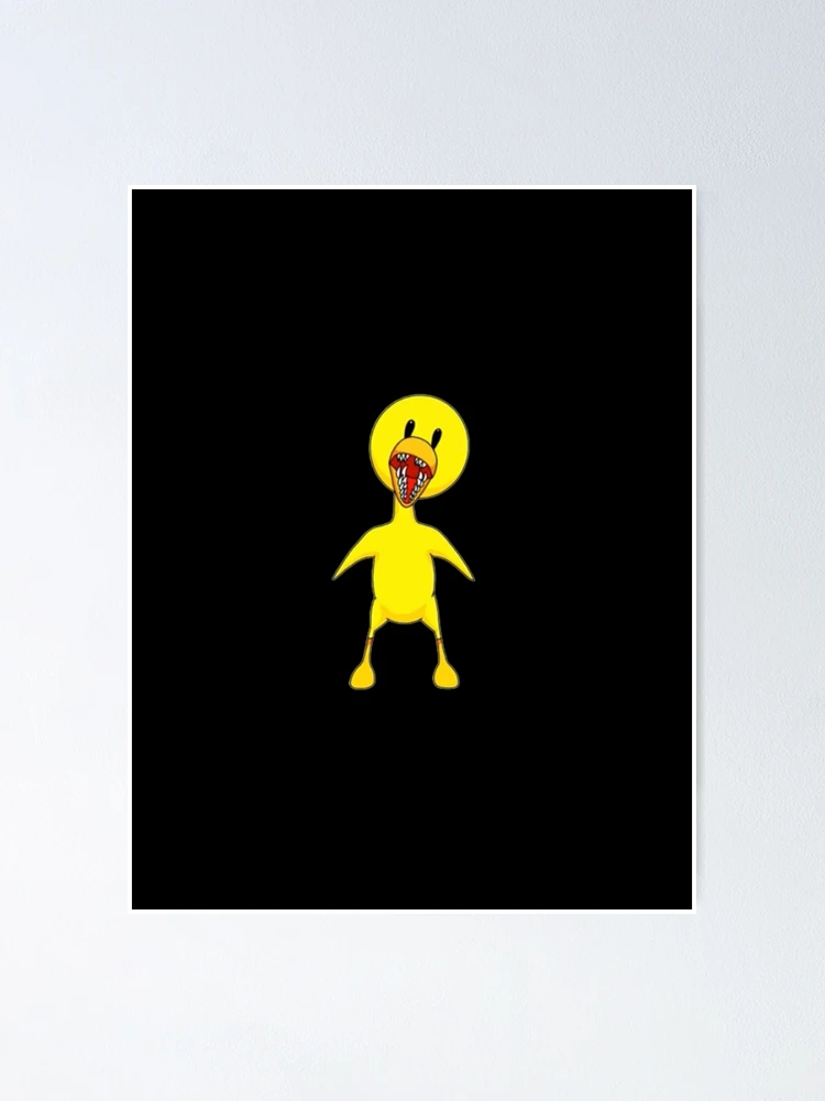 Yellow Rainbow Friends Fan art | Poster