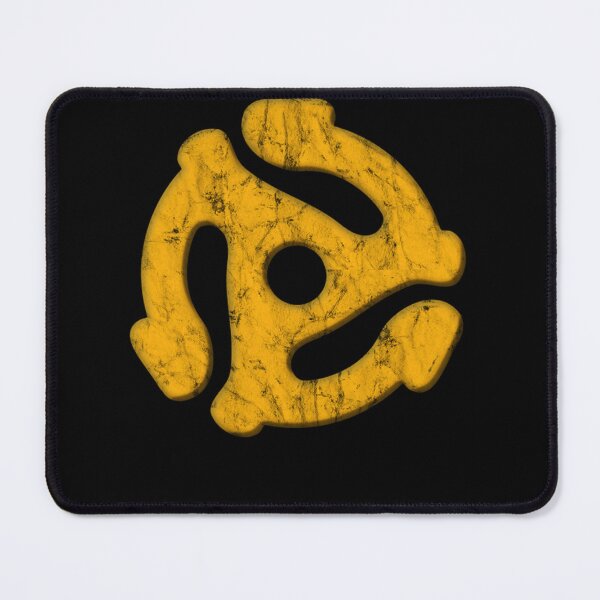 Item preview, 45 Record Adapter (Distressed) logo vintage designed and sold by SERENAHANEK.