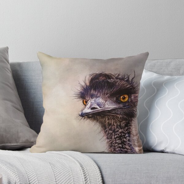 Item preview, Funny Curious Ostrich| animal decor designed and sold by NathBros.