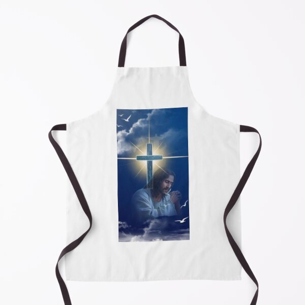 Item preview, The cross Jesus Christ Praying designed and sold by Rowena Jones.
