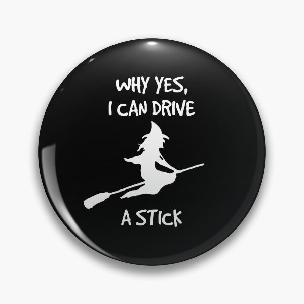 Item preview, Halloween Witch Drive a Stick designed and sold by EstelleStar.
