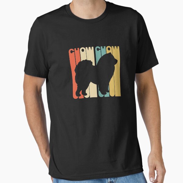Vista previa del artículo con la obra «Camisa de silueta estilo Chow Chow de estilo vintage», diseñado y vendido por joanx1114.
