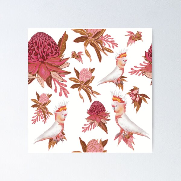 Item preview, Australian Native Birds and Flowers designed and sold by Tracey  Bartlett.
