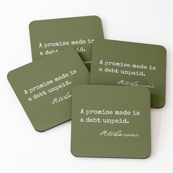 Item preview, Commitment, Promises | Robert Service, Sam McGee designed and sold by MadamBullmoose.